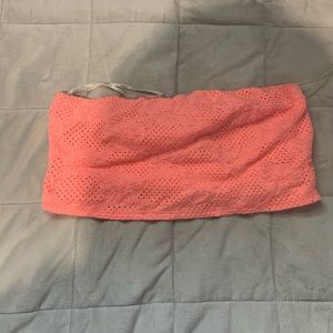 ⭐️ 3/$10 ⭐️ Forever 21 Plus Strapless Cropped Shirt